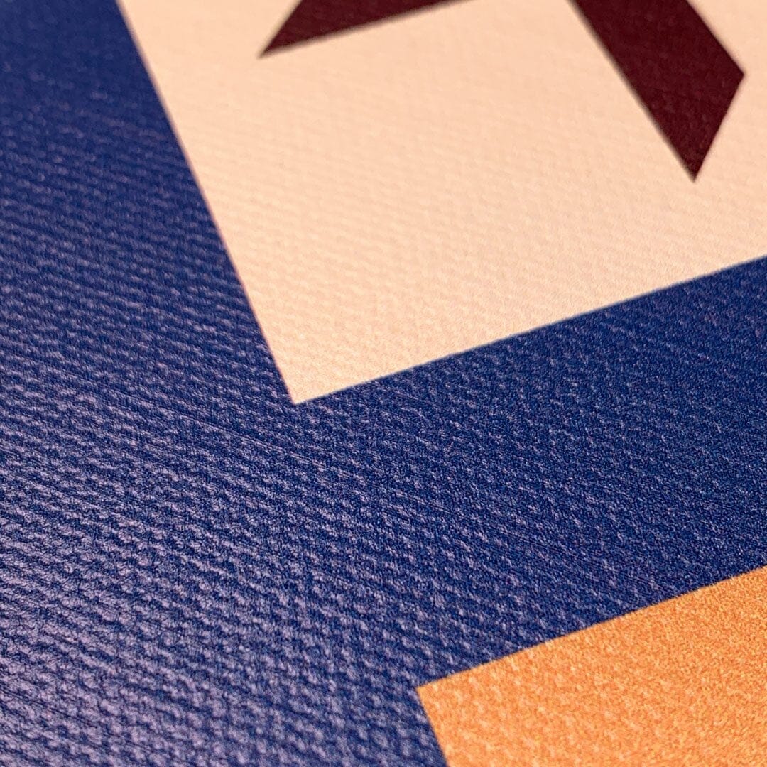 Zoomed in detailed shot #2 of the Camp Adventure Marker in the Wayfinder series UV-Printed thick cotton canvas iPhone 16 MagSafe Case by Keyway Designs