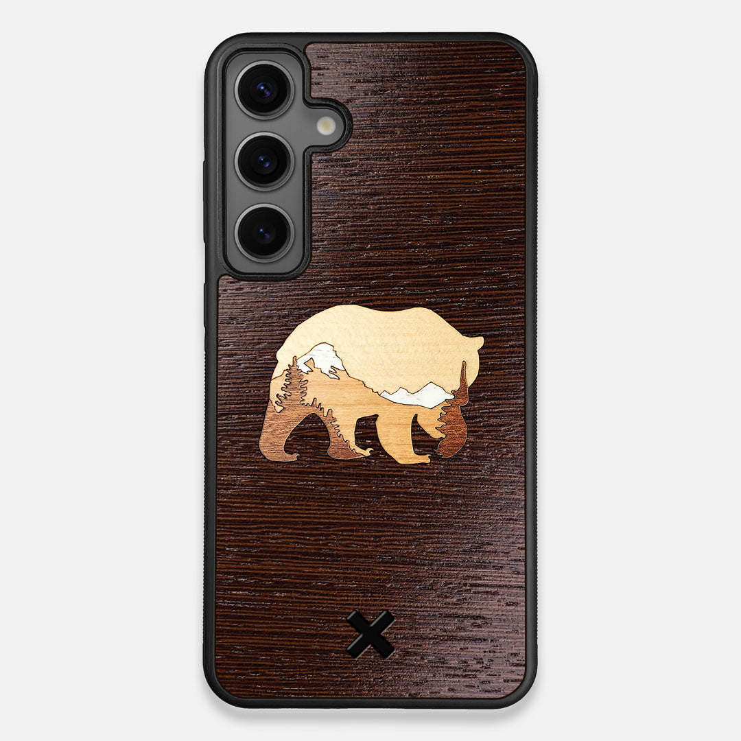 TPU/PC Sides of the Bear Mountain Wood Galaxy S25 Plus Case by Keyway Designs