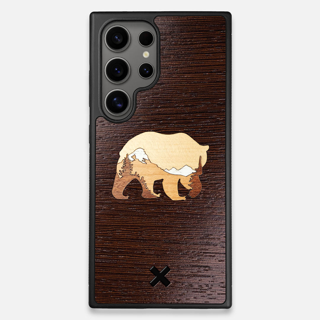 TPU/PC Sides of the Bear Mountain Wood Galaxy S25 Ultra Case by Keyway Designs