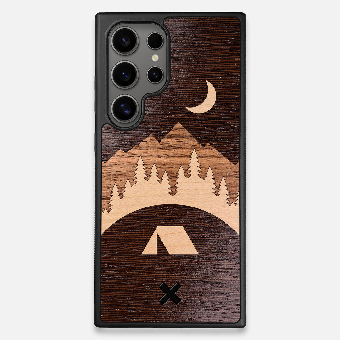 Front view of the Wilderness Wenge Wood Galaxy S25 Ultra Case by Keyway Designs