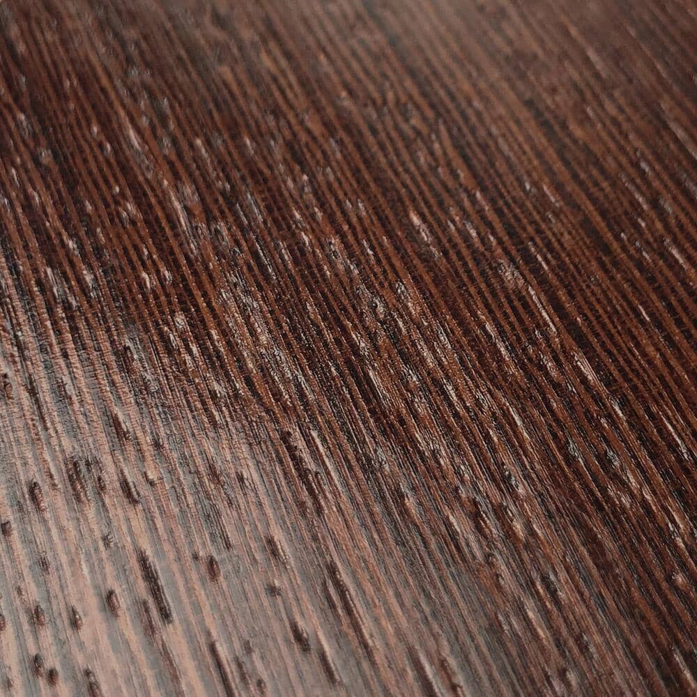 Zoomed in detailed shot of the Wenge Pure Minimalist Wood Galaxy S25 Plus Case by Keyway Designs