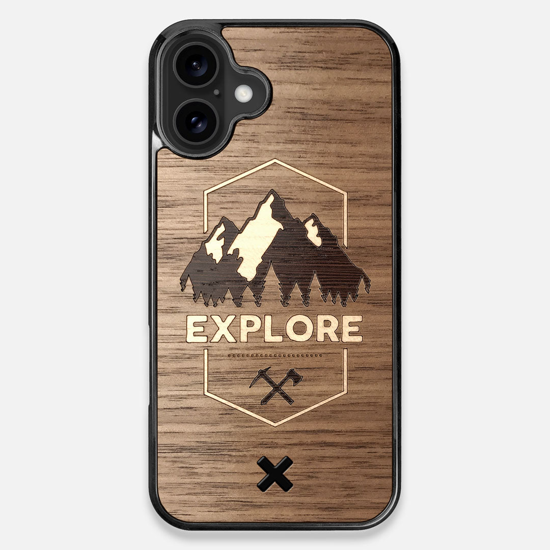 Front view of the Explore iPhone 16 Plus MagSafe Case by Keyway Designs