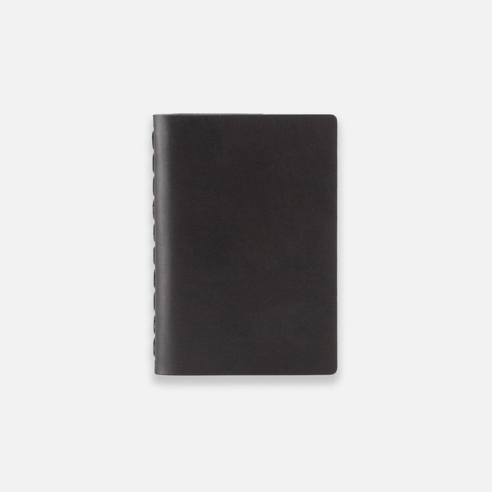 Ezra Arthur - Small Notebook, Jet Brown Horween Leather, Handcrafted in ...