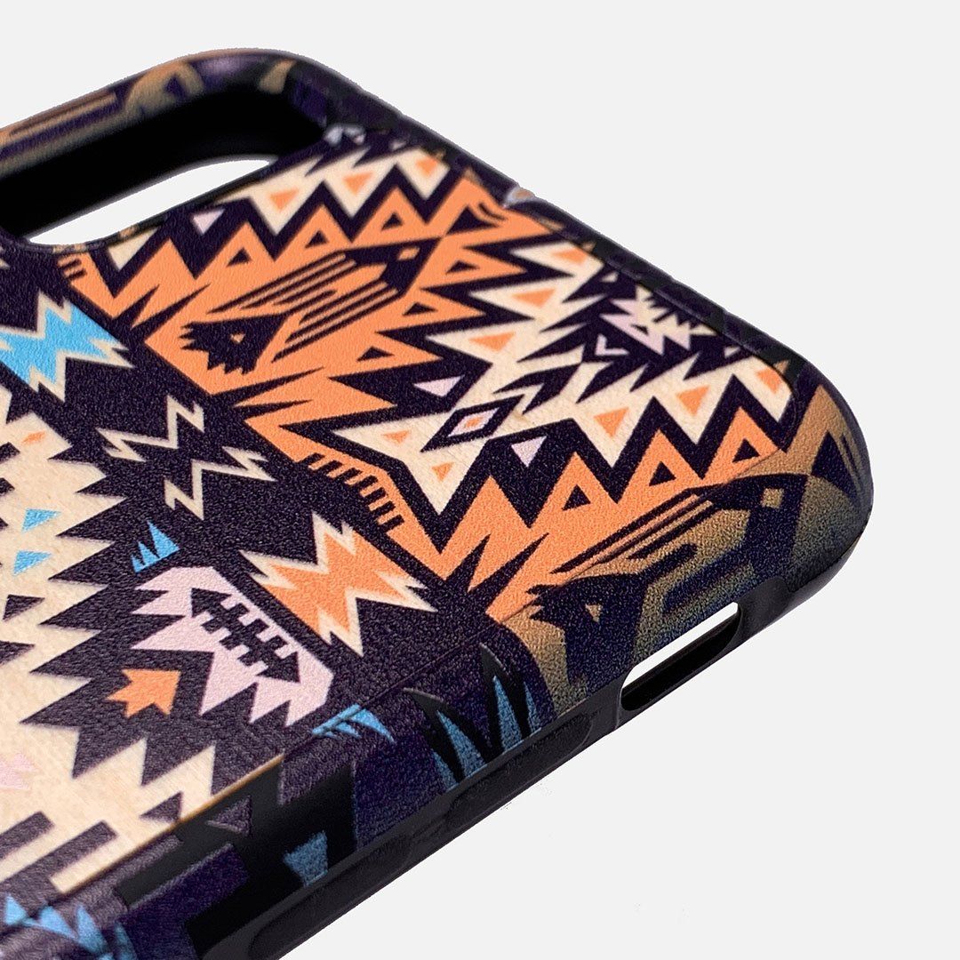 Highland  Wayfinder Series Handmade and UV Printed Cotton Canvas iPhone X  Case by Keyway