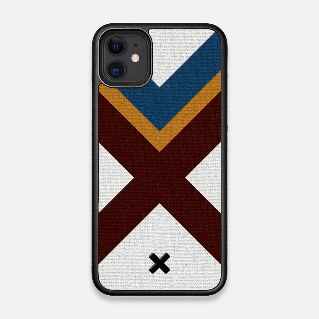 Trail  Wayfinder Series Handmade and UV Printed Cotton Canvas iPhone 11  Case by Keyway