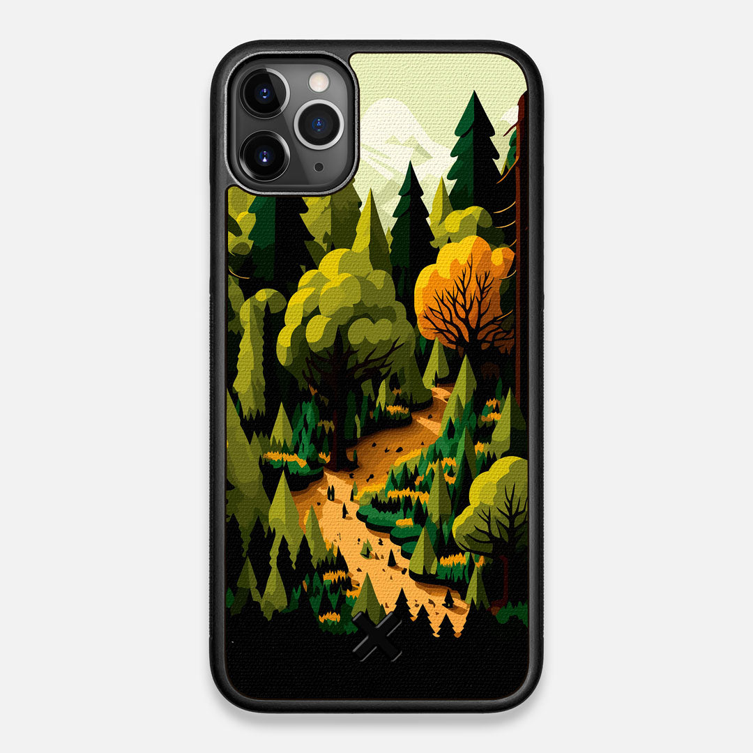 Evergreen Handmade with Cotton Canvas iPhone 11 Pro Max Case by