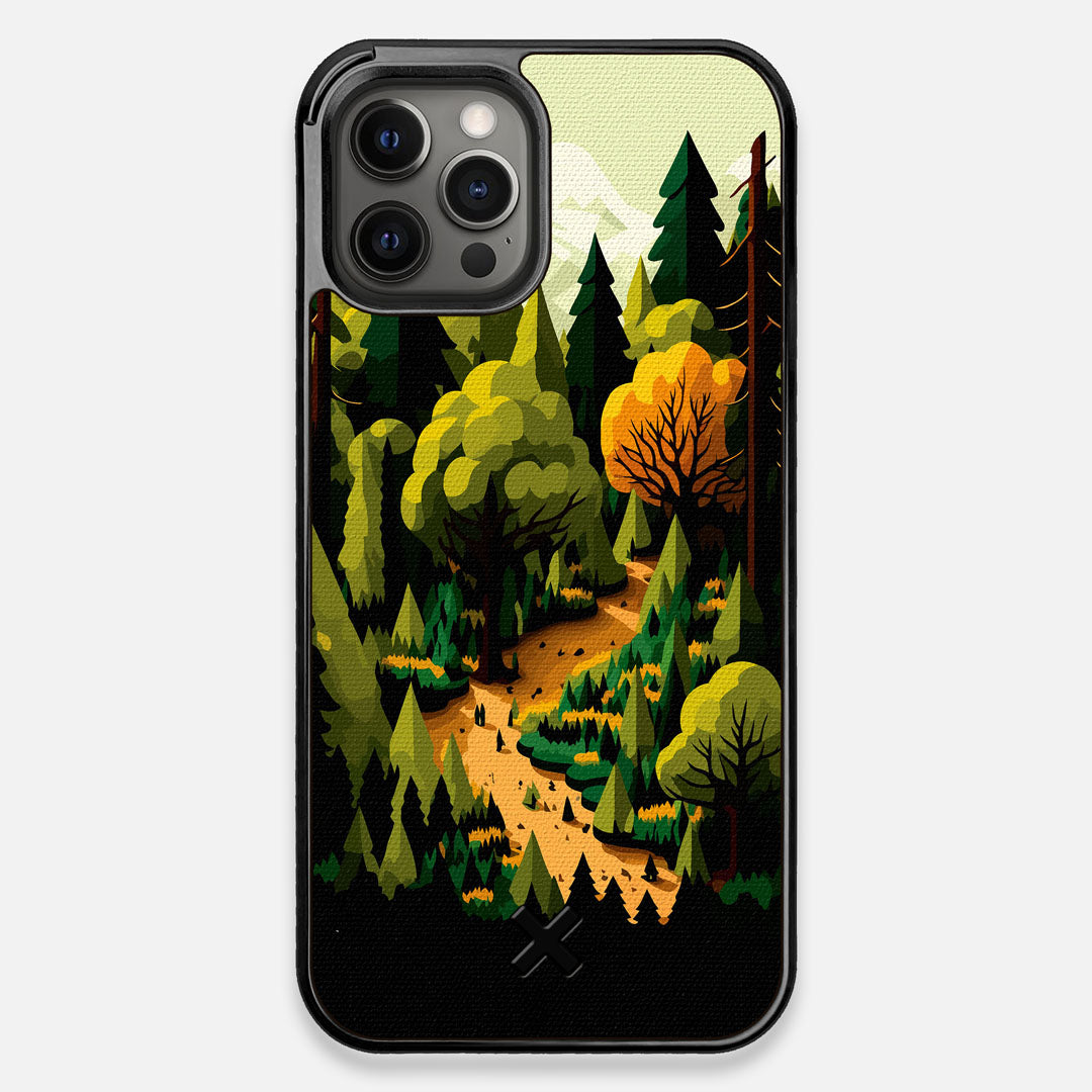 Trail  Wayfinder Series Handmade and UV Printed Cotton Canvas iPhone XS  Max Case by Keyway