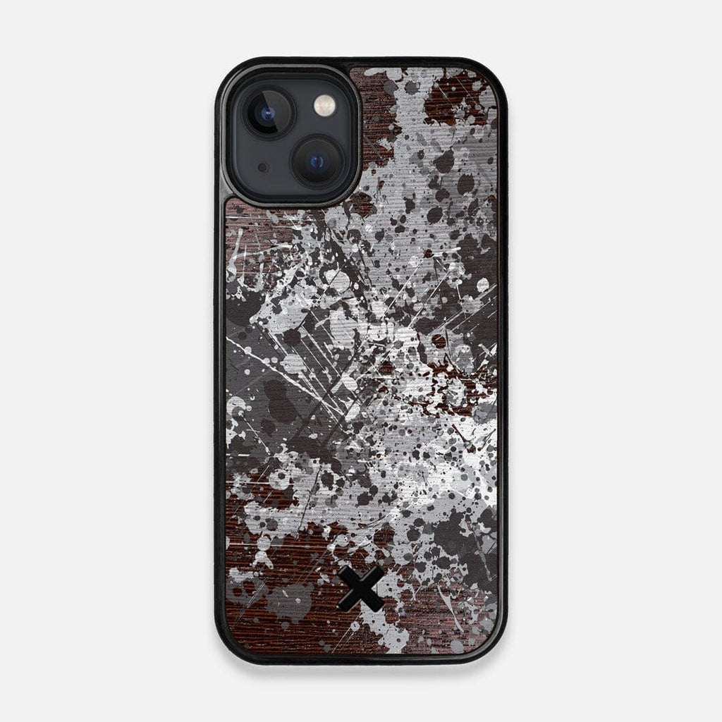 Angler  Handmade and UV Printed Wenge Wood iPhone 13 MagSafe Case