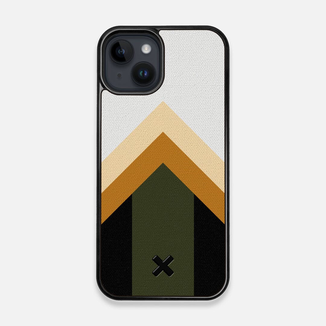 Trail  Wayfinder Series Handmade and UV Printed Cotton Canvas iPhone 15  MagSafe Case by Keyway