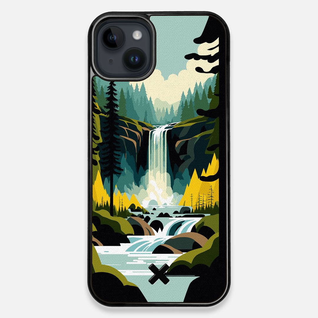 Range  Wayfinder Series Handmade and UV Printed Cotton Canvas iPhone X Case  by Keyway