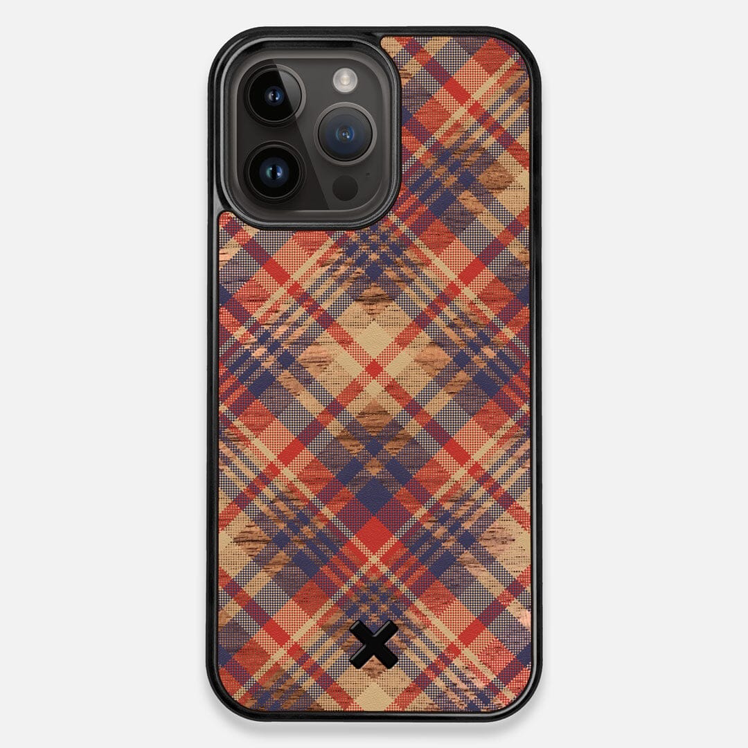 Plaid Leather Wallet Phone Case for iPhone 14 13 12 11 Pro Max