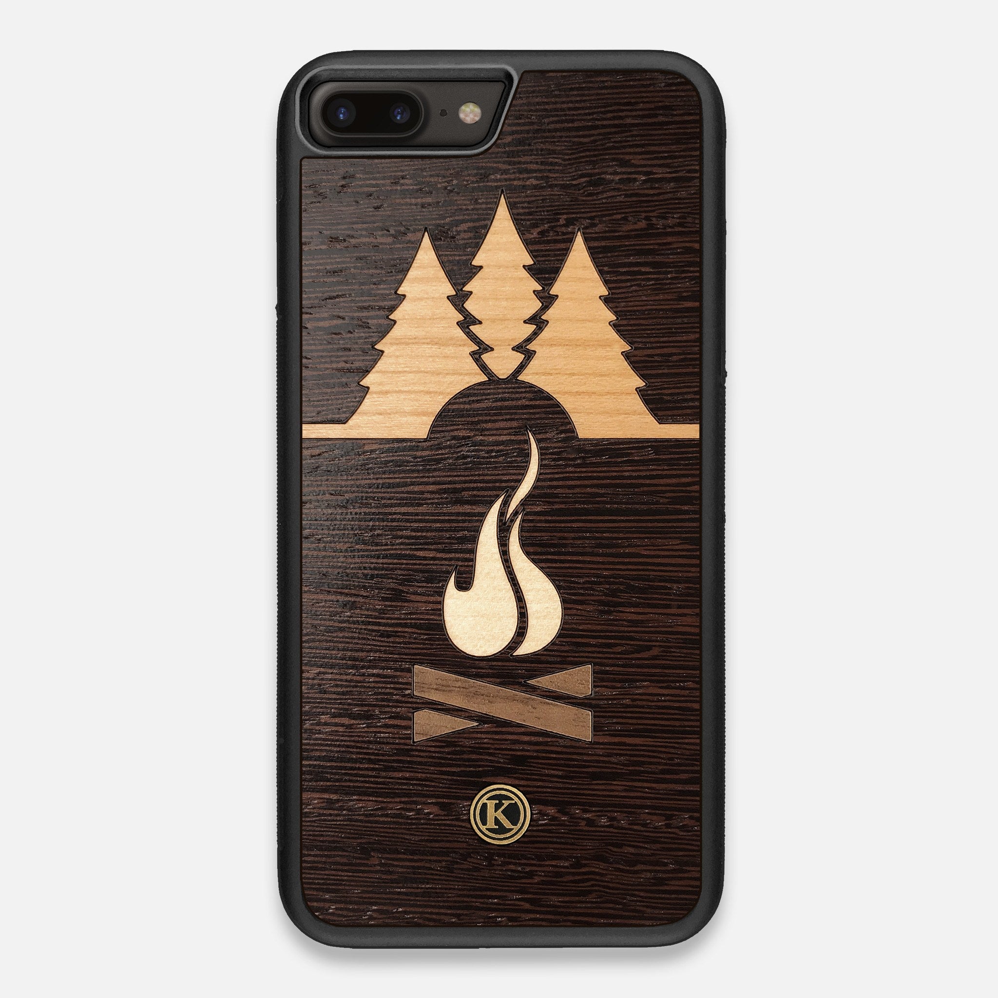 Camp  Wayfinder Series Handmade and UV Printed Cotton Canvas iPhone 7/8  Case by Keyway