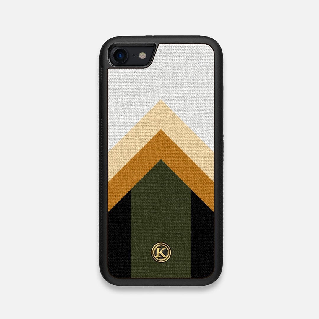 Camp  Wayfinder Series Handmade and UV Printed Cotton Canvas iPhone 7/8  Case by Keyway